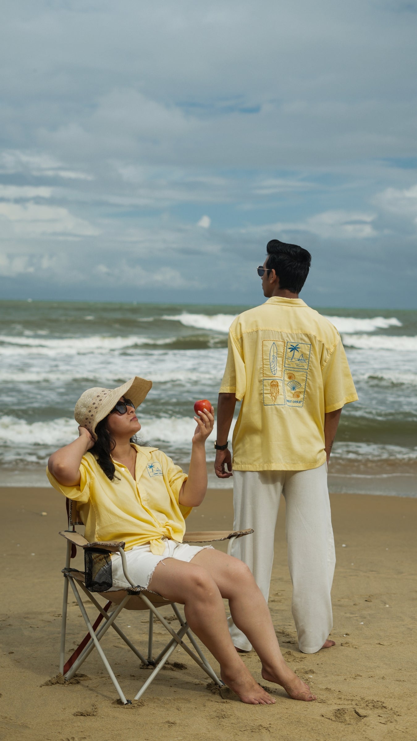 SUMMER - MEN'S RELAXED FIT EMBROIDERED SHIRT
