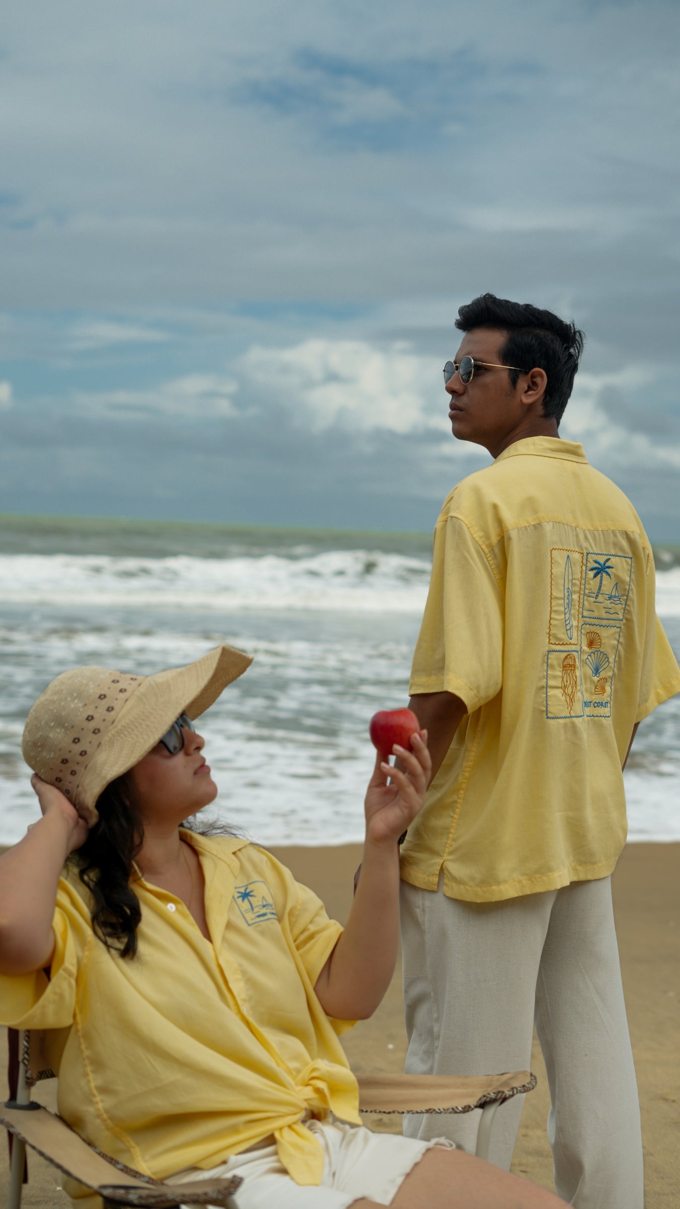 SUMMER - MEN'S RELAXED FIT EMBROIDERED SHIRT