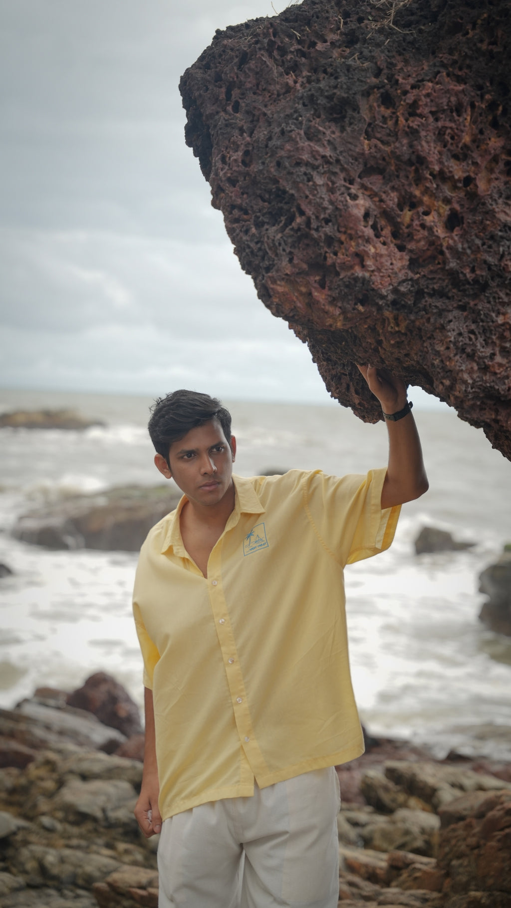 SUMMER - MEN'S RELAXED FIT EMBROIDERED SHIRT