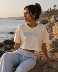 TILES - WOMEN'S RELAXED CROP TSHIRT