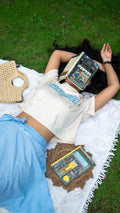 TILES - WOMEN'S RELAXED CROP TSHIRT