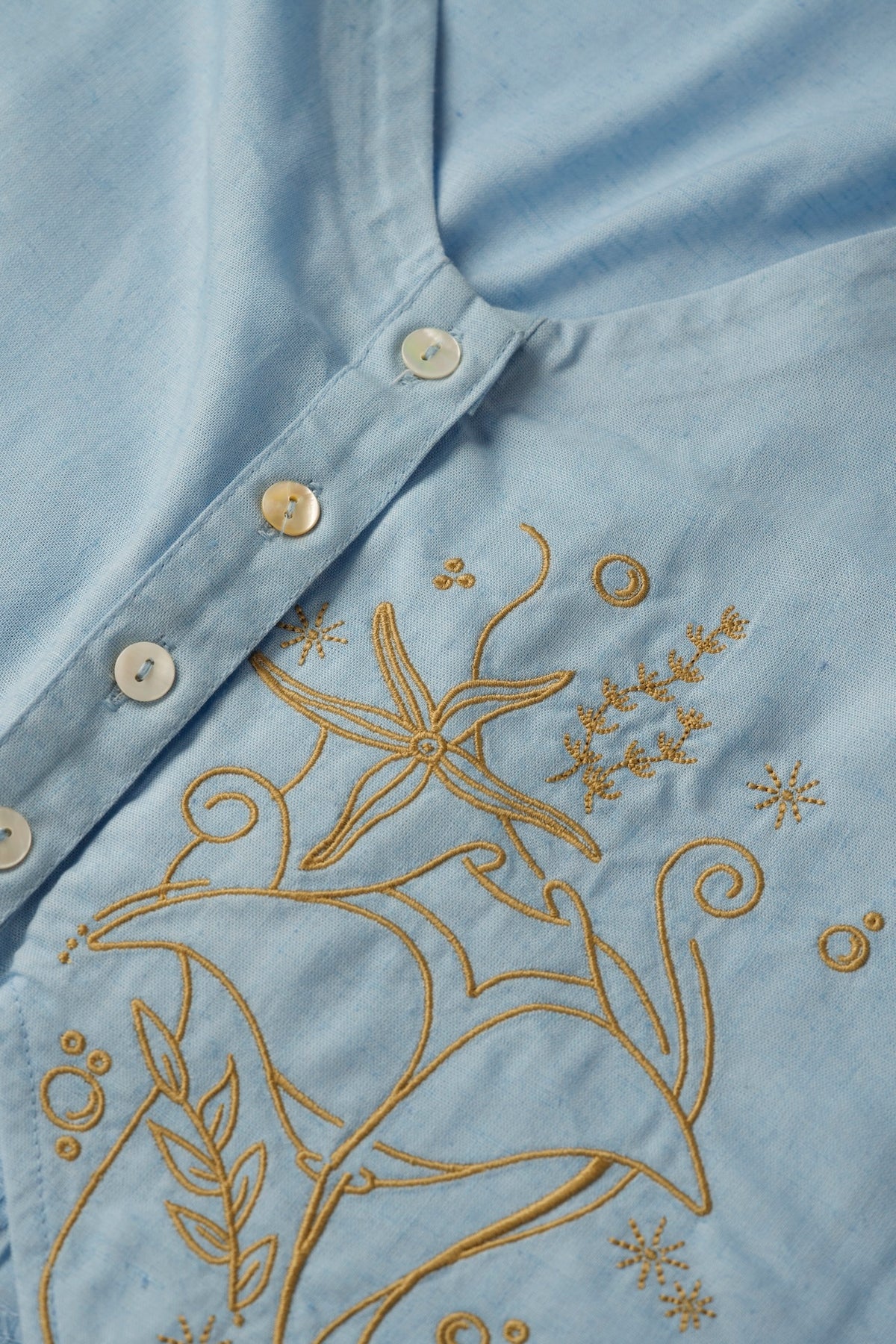 WOMEN'S EMBROIDERED CROPPED VEST TOP